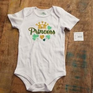 24M ☘ Irish Princess ☘ onesie